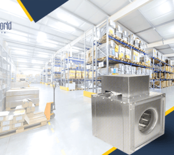 أفضل أنواع مراوح الشفط المركزية للمصانع والمستودعات - عالم التوريد