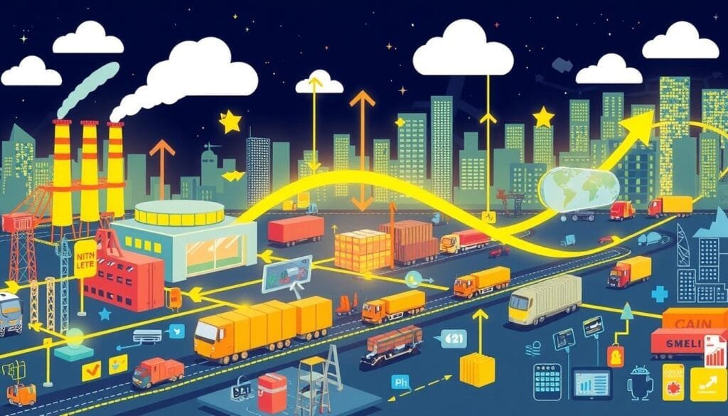 سلاسل التوريد في دعم الصناعة سلاسل التوريد في دعم الصناعة