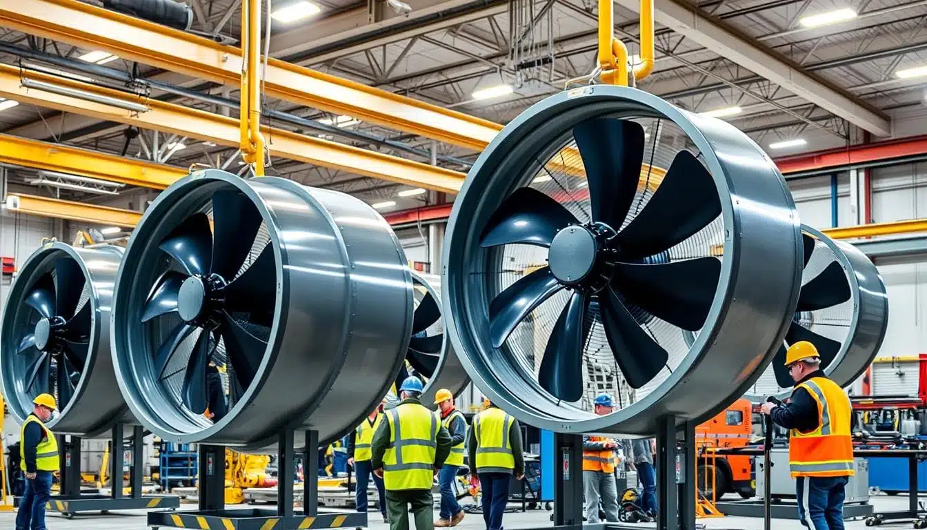 عالم التوريد ركيب وصيانة مراوح الشفط المركزية، والتوربينات