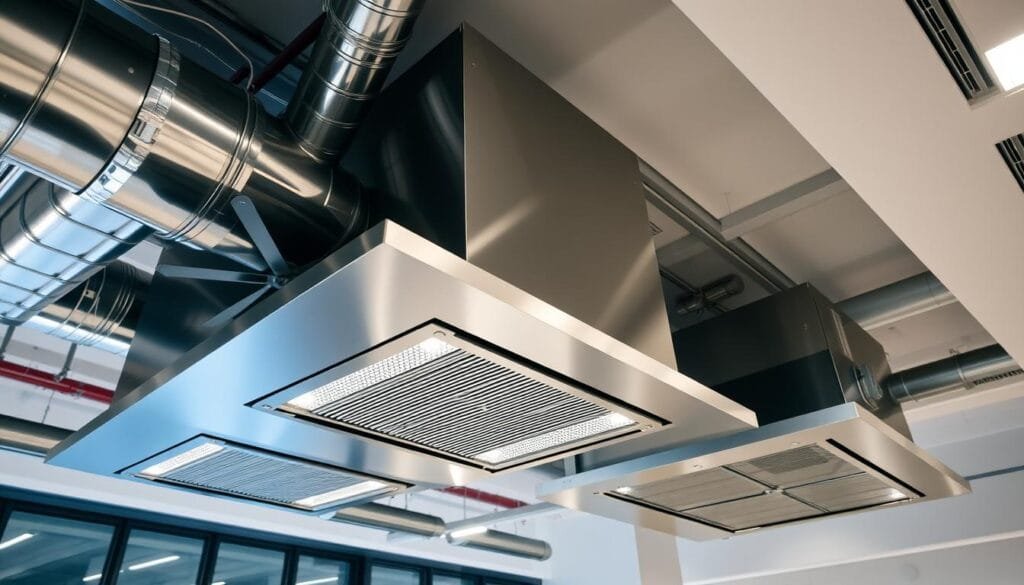 مراوح الشفط المركزية