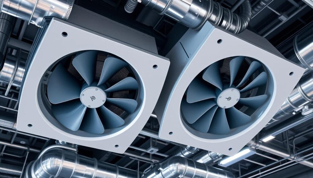 مراوح مركزية