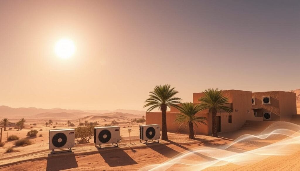 تبريد المناطق الحارة