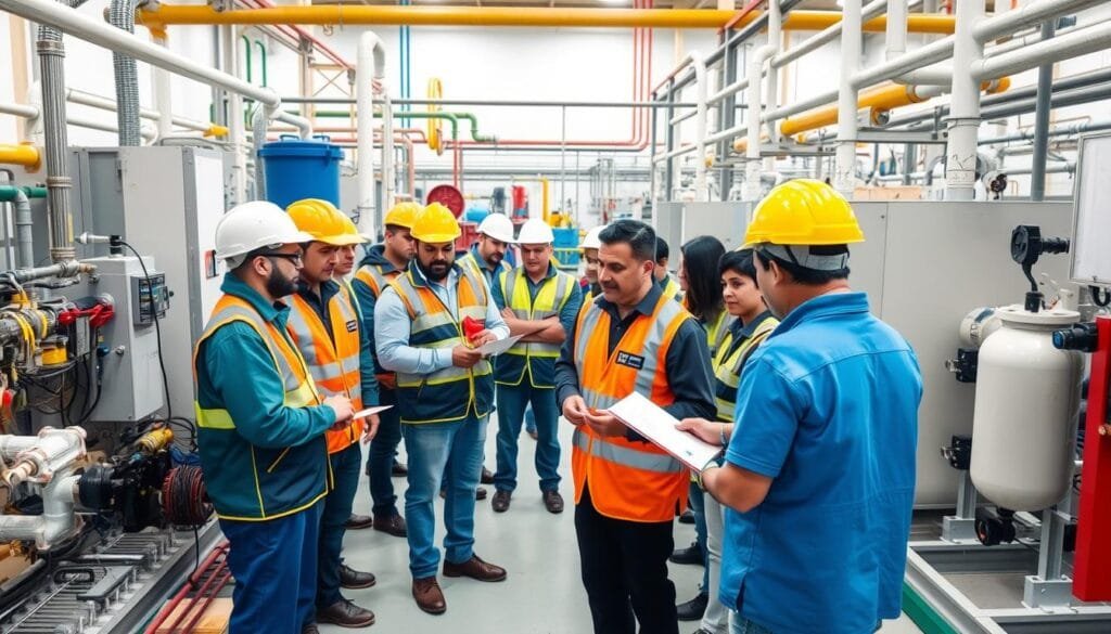 تدريب العاملين في محطات التحلية