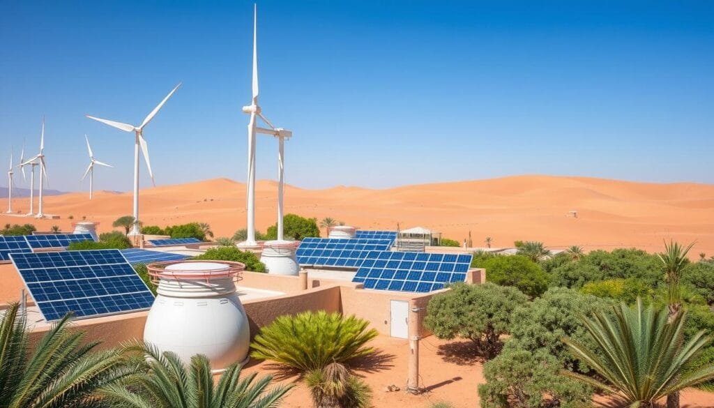 تهوية المباني في المناطق الصحراوية