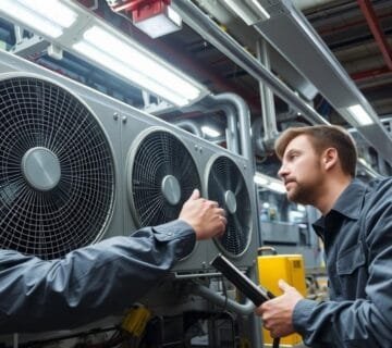 صيانة أنظمة التكييف توريد وصيانة عالم التوريد مراوح شفط