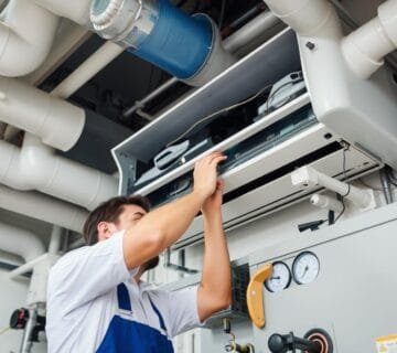 صيانة أنظمة التكييف-توريد وصيانة-عالم التوريد-مراوح شفط