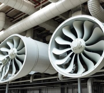 صيانة أنظمة التكييف-توريد وصيانة-عالم التوريد-مراوح شفط