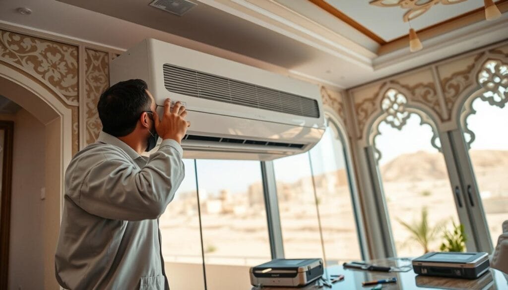 صيانة أنظمة التكييف في السعودية