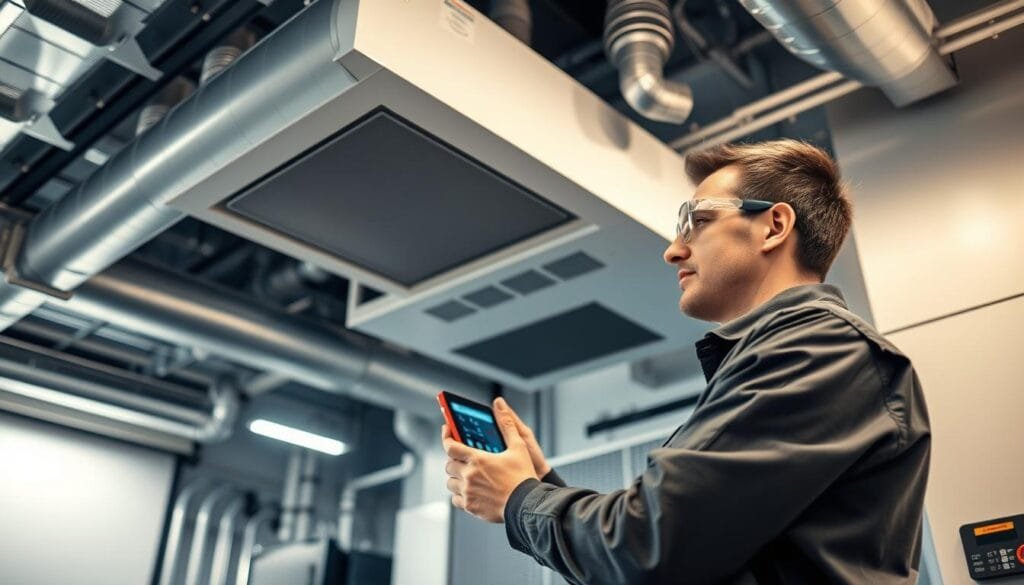 مهندس صيانة أنظمة التهوية
