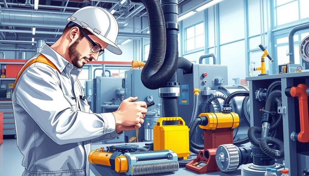 الحفاظ على عمر المعدات