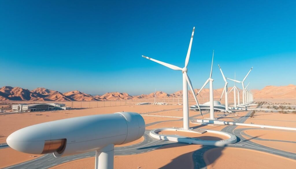 تقنيات توربينات السعودية