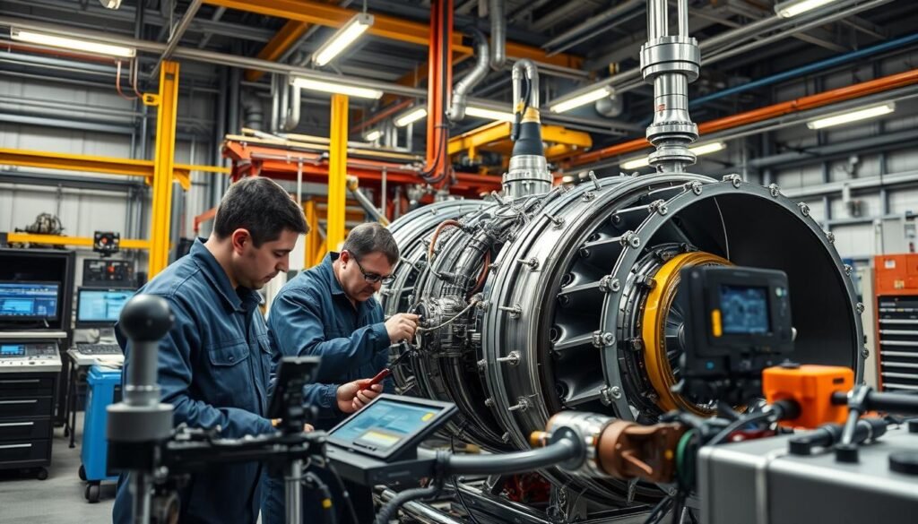تقنيات صيانة التوربينات