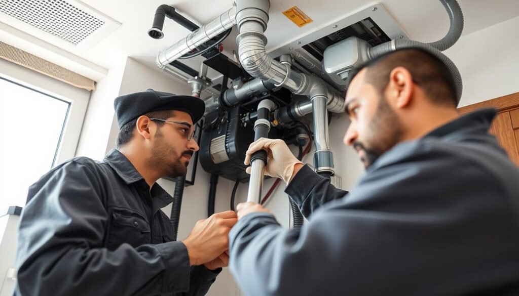 صيانة أنظمة شفط