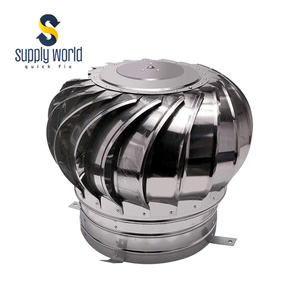 مروحة شفط ستيل بدون كهرباء Steel exhaust fan