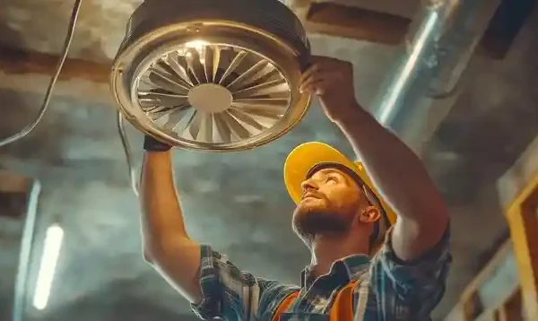 صيانة مروحة الشفط