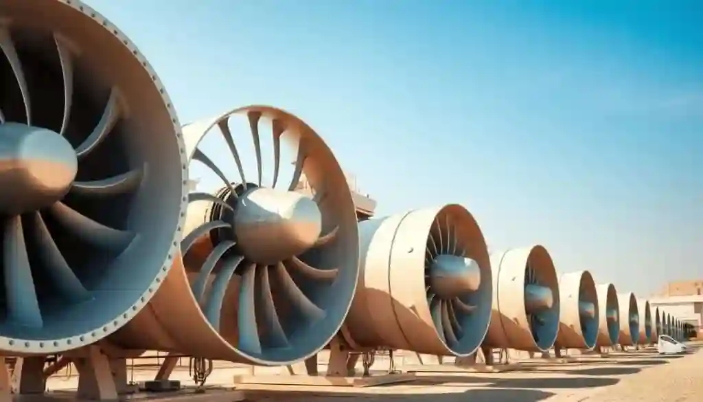 مراوح شفط صناعية قوية