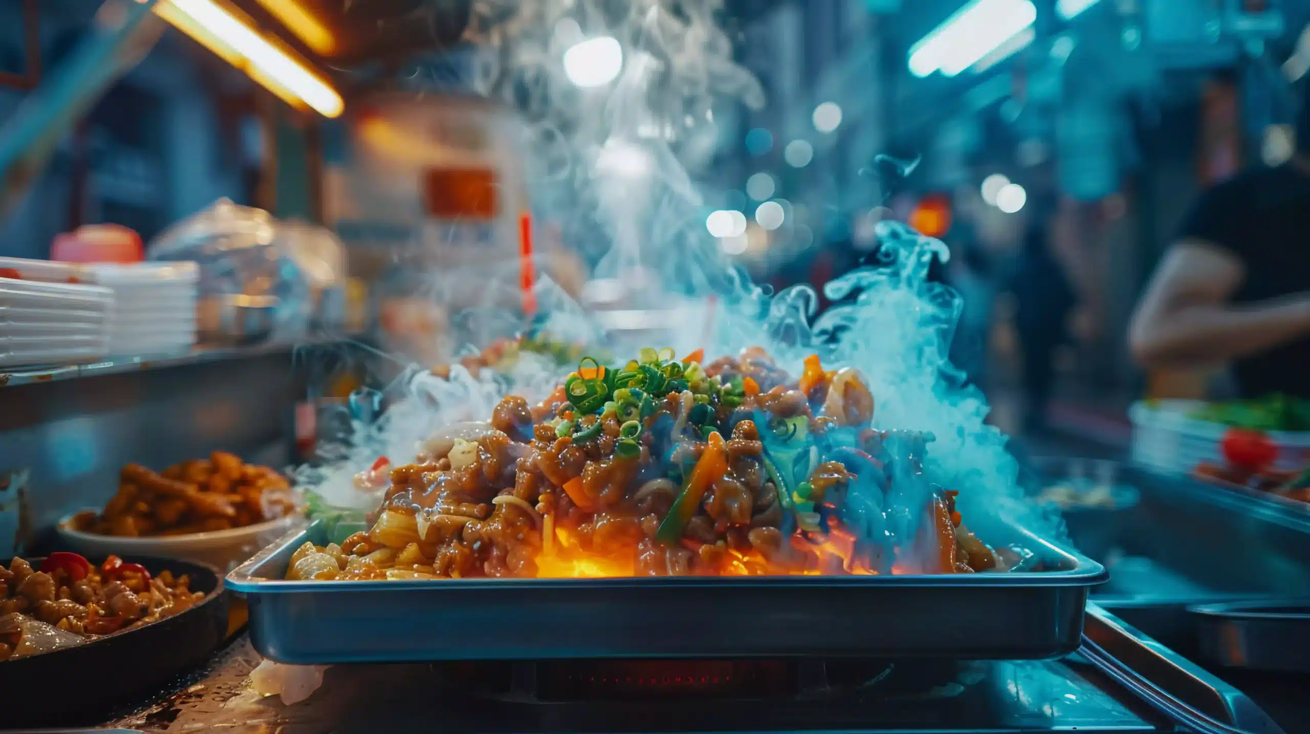 نظام سحب الدخان للمطاعم